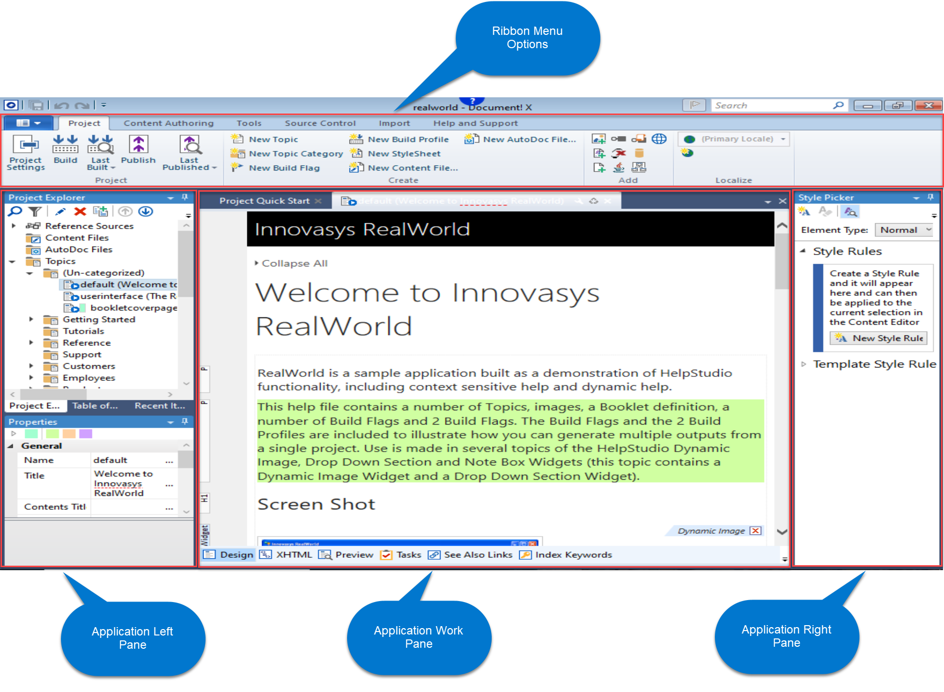 User Interface - Overview